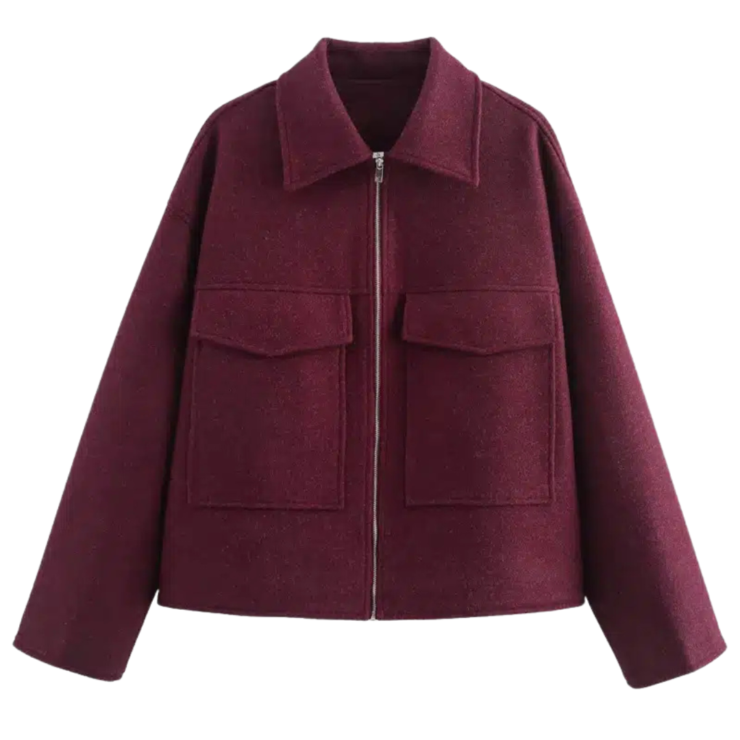 Jacke Solea mit Reißverschluss und Taschen