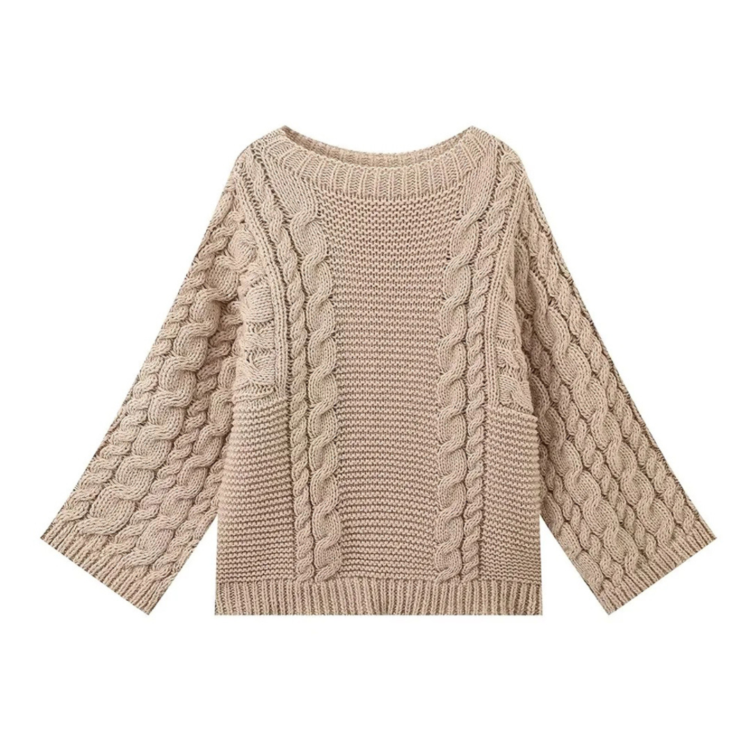 Weitarm Strickpullover Lotta