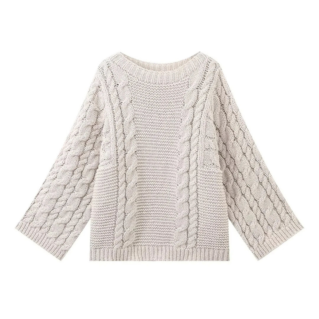 Weitarm Strickpullover Lotta