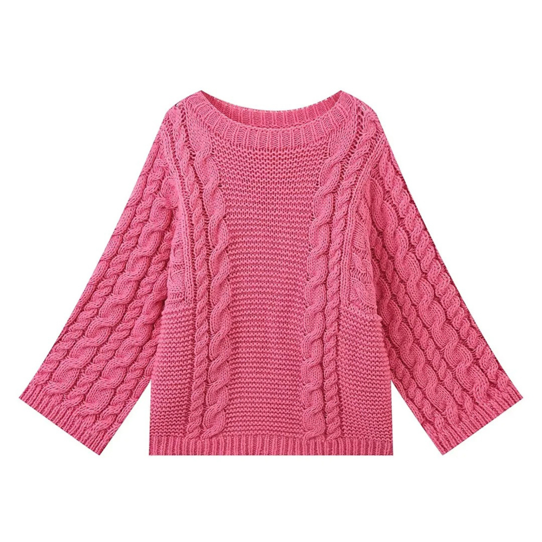 Weitarm Strickpullover Lotta