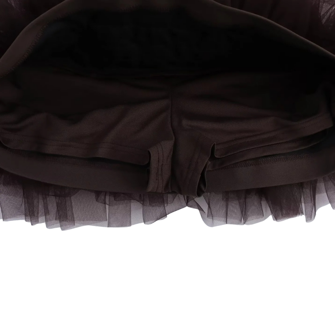 Minikleid Lilly mit Tüllsaum