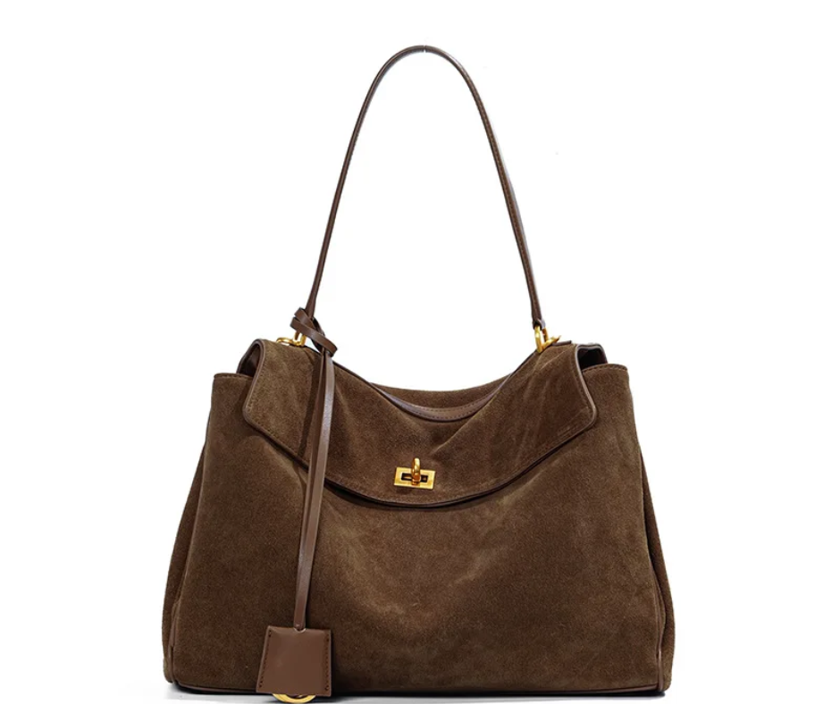 Suede Handtasche Wildleder
